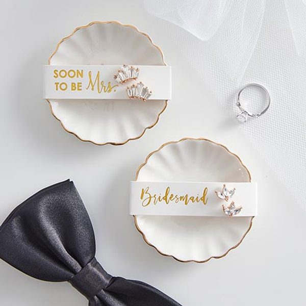 Trinket Tray & Earring Set - Bridesmaid